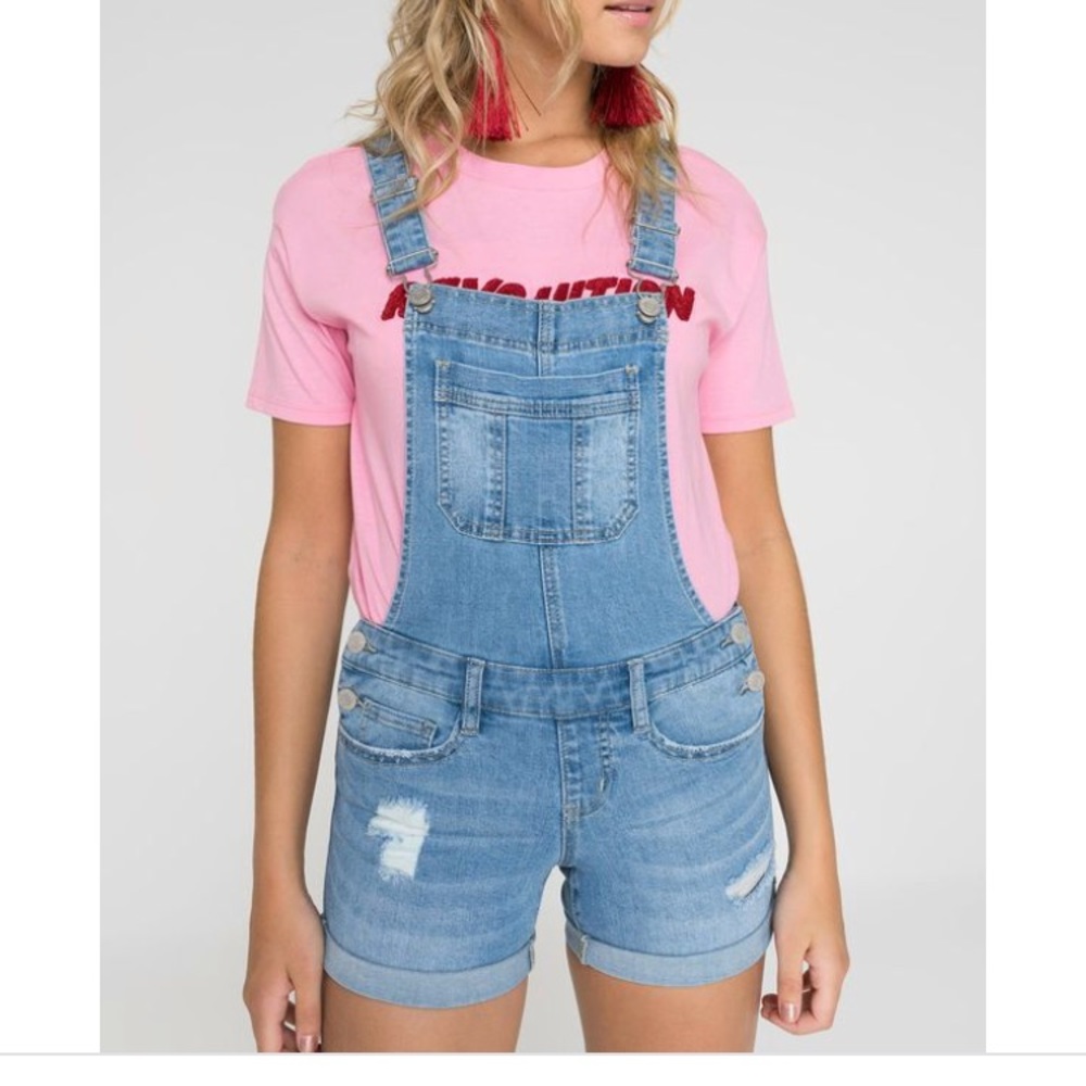 NWT JEAN OVERALLS
